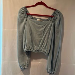 NWT Cloth and Stone chambray shirt